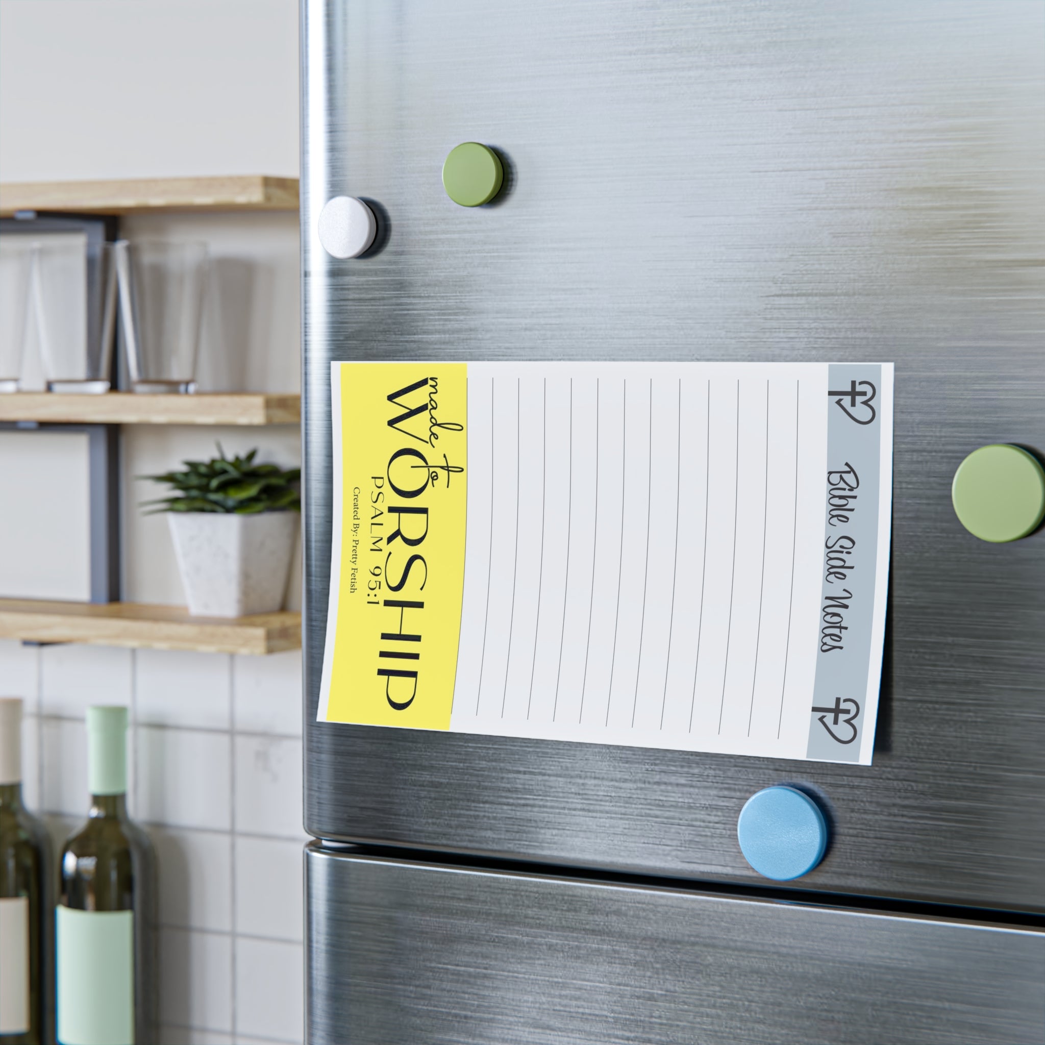 Bible Side Note Post It Notepad