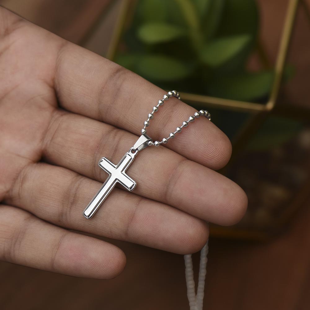 Everlasting Faith Stainless Steel Cross